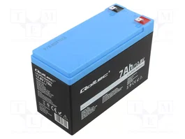 QOLTEC Acumulador Li-FePO4 7Ah 12,8V