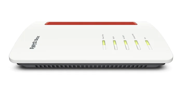 Fritz! 5690 Router Wi-Fi 7 (802.11be) Doble Banda 5760 Mbps con 2.5 Gigabit Ethernet, 4 Puertos LAN, WAN DSL/Ethernet, USB, Rojo y Blanco Fritz! 5690 Router Wi-Fi 7 (802.11be) Doble Banda 5760 Mbps con 2.5 Gigabit Ethernet, 4 Puertos LAN, WAN DSL/Ethernet, USB, Rojo y Blanco