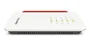 Fritz! 5690 Router Wi-Fi 7 (802.11be) Doble Banda 5760 Mbps con 2.5 Gigabit Ethernet, 4 Puertos LAN, WAN DSL/Ethernet, USB, Rojo y Blanco