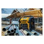 DeWALT DCR020-QW Radio Digital Portátil con DAB y FM, Pantalla LED Verde, Funciona con Batería 10.8-18V o Red, Color Negro y Amarillo