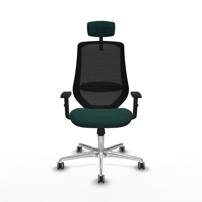 PIQUERAS Y CRESPO Silla de oficina Mardos con mecanismo Sincro, Verde botella y Negro PIQUERAS Y CRESPO Silla de oficina Mardos con mecanismo Sincro, Verde botella y Negro