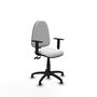 PIQUERAS Y CRESPO Silla de oficina Aýna Blanca con Brazos 1D