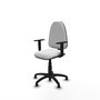 PIQUERAS Y CRESPO Silla de oficina Aýna Blanca con Brazos 1D