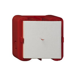 GIRA 289100 Caja de empotrar 1-fach UP E22 Rojo