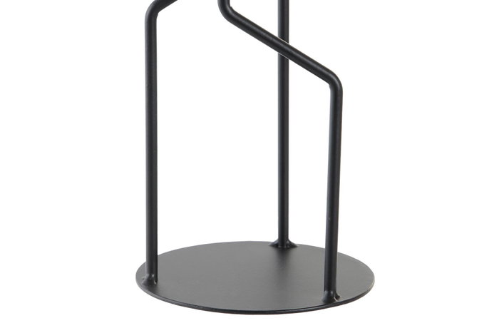 DKD Home Decor Candelabro Moderno Negro 12 x 27.5 x 12 cm (4 Unidades) DKD Home Decor Candelabro Moderno Negro 12 x 27.5 x 12 cm (4 Unidades)