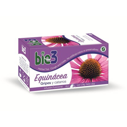 BIE 3 Infusión Antipiral con Equinácea, 25 filtros