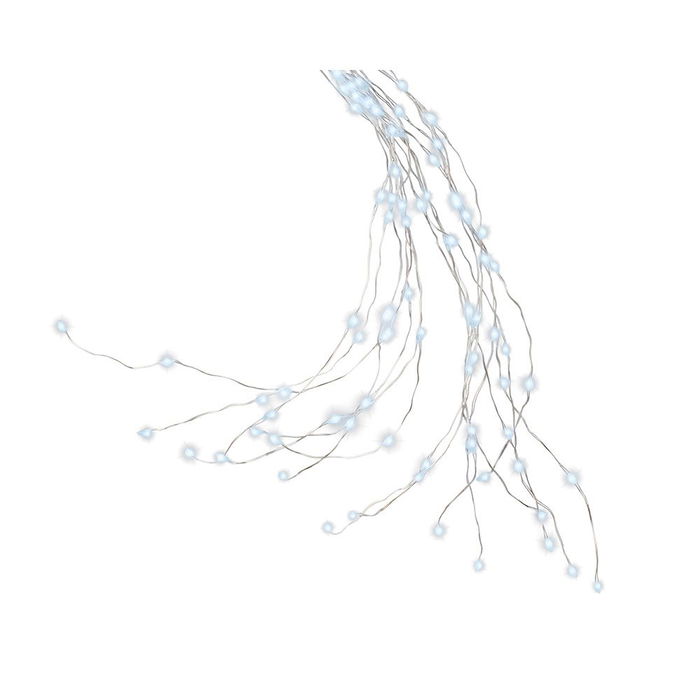 Lumineo Guirnalda Micro Led Exterior 408 led Blanco Frío 1,8 m para Árbol