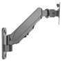 MANHATTAN Soporte de pared con brazo de pistón a gas para monitor 17-32 pulgadas