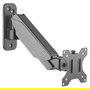 MANHATTAN Soporte de Pared Brazo Articulado con Gas para Monitor, 17"-32" (48-81 cm), Hasta 8 kg, Ajuste de Inclinación y Giro, Compatible VESA 75x75/100x100 mm, Color Gris