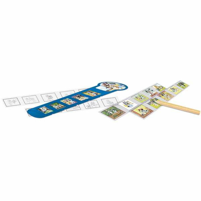Educa Borrás Proyector Bluey con Lámpara LED y 40 Diapositivas Educa Borrás Proyector Bluey con Lámpara LED y 40 Diapositivas