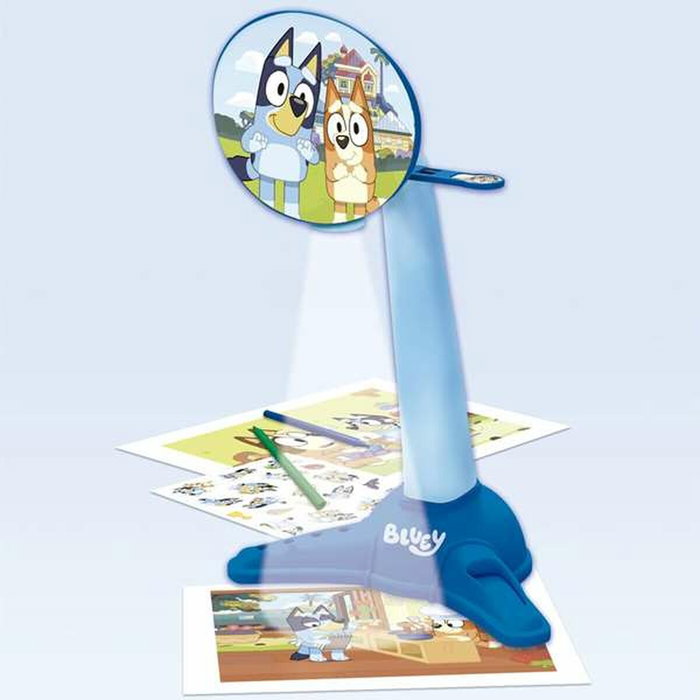 Educa Borrás Proyector Bluey con Lámpara LED y 40 Diapositivas Educa Borrás Proyector Bluey con Lámpara LED y 40 Diapositivas