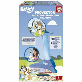 Educa Borrás Proyector Bluey con 40 Diapositivas y Lámpara LED