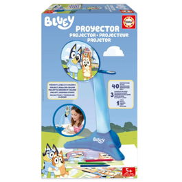 Educa Borrás Proyector 20109 Dibujo Bluey para Niños con 40 Diapositivas
