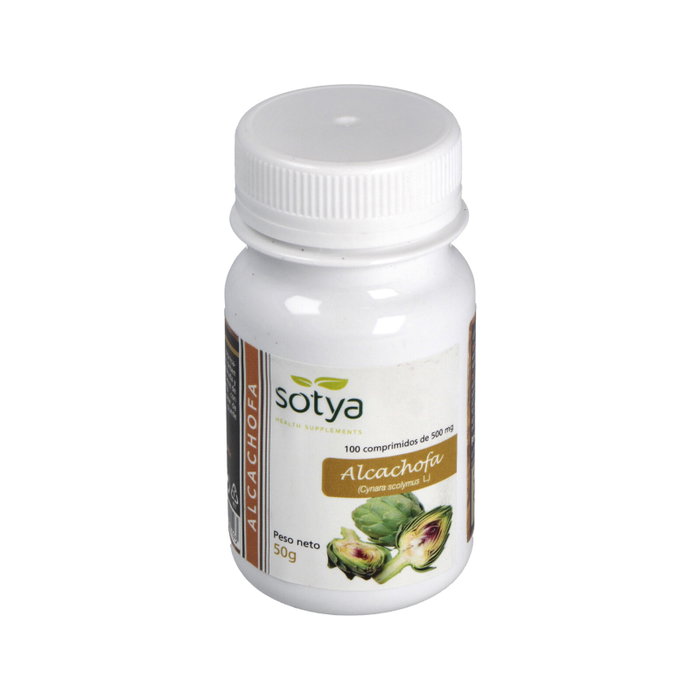 SOTYA Alcachofa 500mg 100 Comprimidos