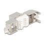 DeLOCK 90683 Módulo Keystone RJ45 para LSA Cat.8.1 STP Plata