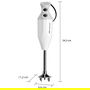 ESGE Batidora de Inmersión M 122 de Luxe, 140W, Blanco