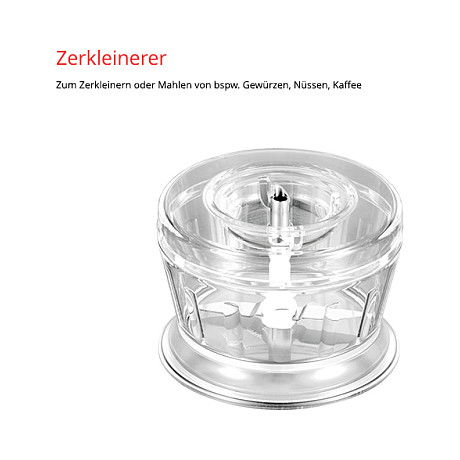 ESGE Batidora de Inmersión M 122 de Luxe, 140W, Blanco