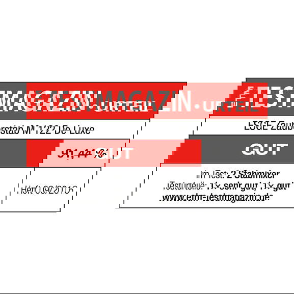 ESGE Batidora de Inmersión M 122 de Luxe, 140W, Blanco