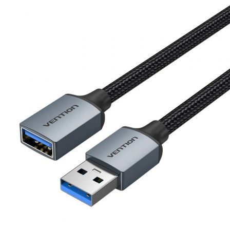 Vention CBLHI Cable Alargador USB 3.0 SuperSpeed 5Gbps 3m USB-A Macho a Hembra Negro Reforzado Trenzado para PC, TV, Consolas Vention CBLHI Cable Alargador USB 3.0 SuperSpeed 5Gbps 3m USB-A Macho a Hembra Negro Reforzado Trenzado para PC, TV, Consolas
