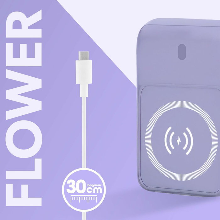 T'nb Powerbank Flower 5000 mAh Magsafe
