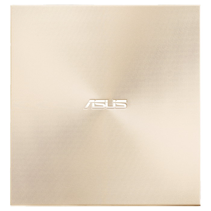 ASUS ZenDrive U8M Externo USB-C M-DISC DVD Quemador Grabador de CD DVD para Computadora, Oro/Negro