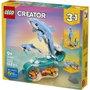 LEGO Creator 3 en 1 Animales Marinos: Hermosos Delfines 31385
