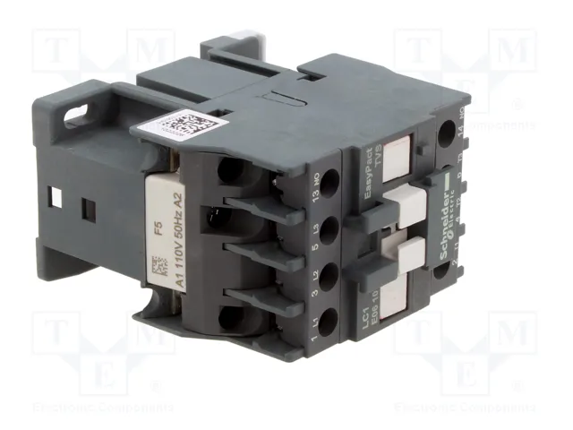 SCHNEIDER ELECTRIC Contactor Easy TeSys 3-polar 6A 110VAC
