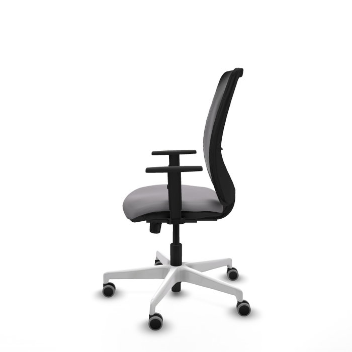 PIQUERAS Y CRESPO Silla de oficina Zulema con mecanismo Sincro Gris