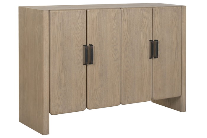 DKD Home Decor Buffet Sixties Marron Abeto y Metal 120 x 35 x 80 cm DKD Home Decor Buffet Sixties Marron Abeto y Metal 120 x 35 x 80 cm