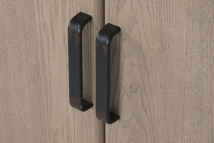 DKD Home Decor Buffet Sixties Marron Abeto y Metal 120 x 35 x 80 cm DKD Home Decor Buffet Sixties Marron Abeto y Metal 120 x 35 x 80 cm