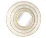 DKD Home Decor Espejo de Bambú y Cristal Natural 110x110 cm