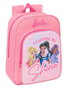 Safta Mochila Infantil Barbie Adapt.Carro 26x34x11cm