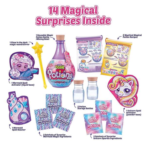 Zuru Botella Slime Poción Mágica 23.5x13.5x13.5cm Modelos Surtidos Zuru Botella Slime Poción Mágica 23.5x13.5x13.5cm Modelos Surtidos