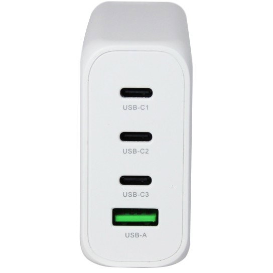 ALLNET Cargador de red GaN 130W con 1x USB-A QC y 3x USB-C PD (EU PLUG) ALLNET Cargador de red GaN 130W con 1x USB-A QC y 3x USB-C PD (EU PLUG)