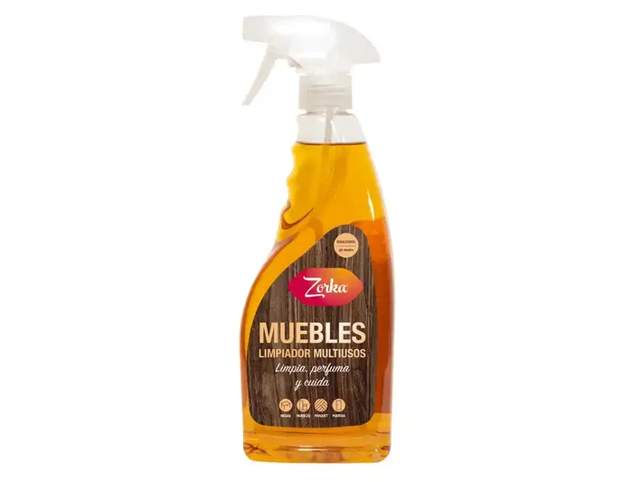 Zorka Limpiador multiusos muebles con pistola pulverizadora 750 ml Zorka Limpiador multiusos muebles con pistola pulverizadora 750 ml