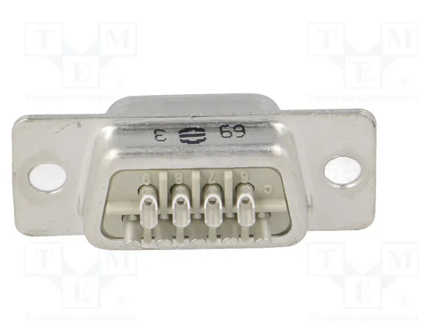 HARTING Conector D-Sub de 9 pines hembra para transferencia de datos