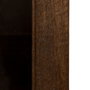 Ixia Vitrina de Salón Marrón de Madera de Mango 40 x 40 x 180 cm
