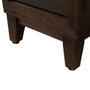 Ixia Vitrina de Salón Marrón de Madera de Mango 40 x 40 x 180 cm
