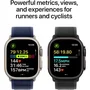 Apple Watch Ultra 2 GPS + Cellular - 49 mm - Caja de titanio natural - Correa Trail Loop azul - S/M