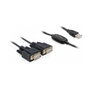 DeLOCK Adaptador USB 2.0 tipo A a 2 x Serial DB9 RS-232 Negro