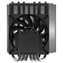 Alpenföhn Black Ridge Ventilador CPU 92 mm PWM, Compatible Intel/AMD, Flujo de Aire 80.03 m³/h, Negro