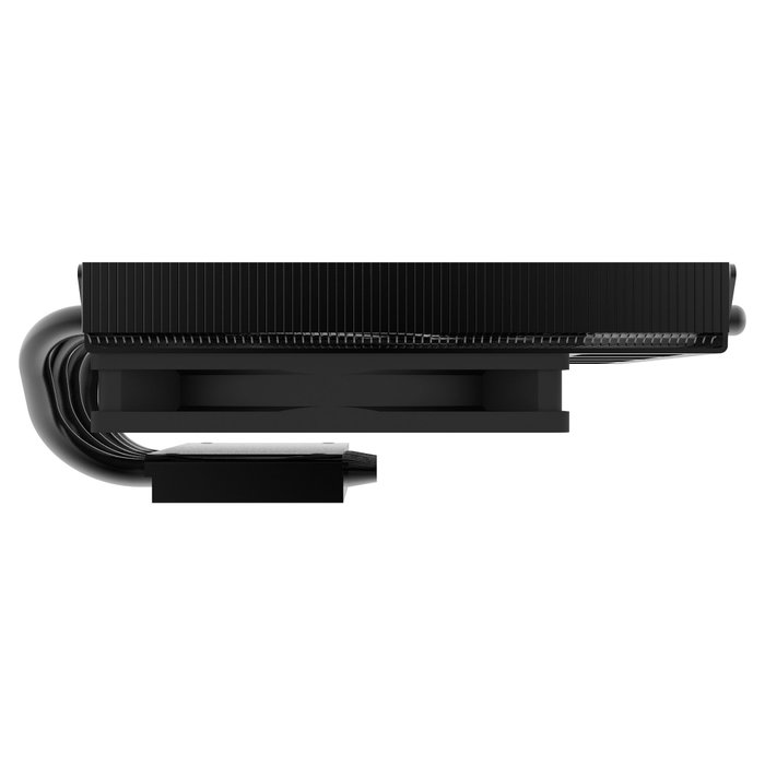 Alpenföhn Black Ridge Ventilador CPU 92 mm PWM, Compatible Intel/AMD, Flujo de Aire 80.03 m³/h, Negro