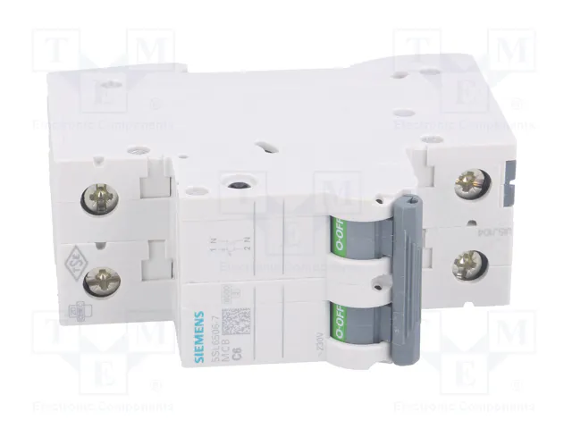 SIEMENS 5SL6506-7 Interruptor magnetotérmico 6A 1+N 6kA
