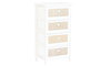 DKD Home Decor Cajonera Cottage Blanco 29 x 73 x 40 cm