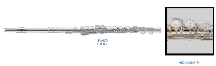 Flauta Travesera En Do J. Michael Fl380Se