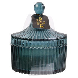 The Candle Factory Vela con Tarro Cristal Bougie Aromas Surtidos 10x12 cm