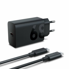 Lenovo Cargador de Pared USB-C 68W Negro