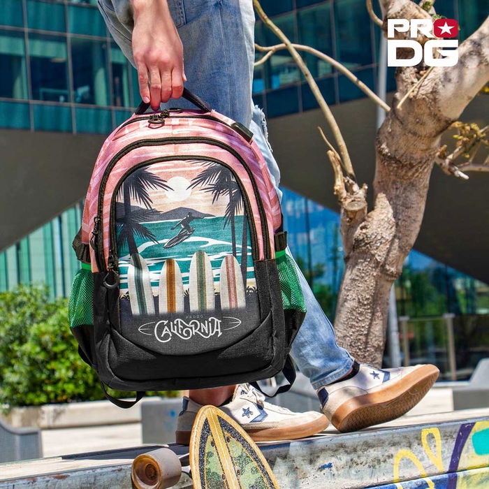 Pro-Dg Mochila Running PLUS California PRO-DG Multicolor, 32L, Ripstop, Puerto USB, con Respaldo Acolchado Pro-Dg Mochila Running PLUS California PRO-DG Multicolor, 32L, Ripstop, Puerto USB, con Respaldo Acolchado