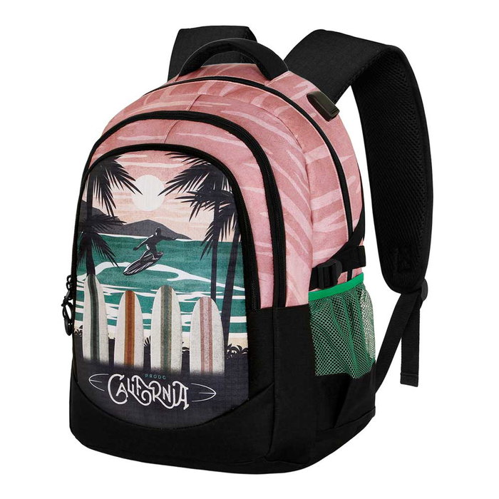 Pro-Dg Mochila Running PLUS California PRO-DG Multicolor, 32L, Ripstop, Puerto USB, con Respaldo Acolchado Pro-Dg Mochila Running PLUS California PRO-DG Multicolor, 32L, Ripstop, Puerto USB, con Respaldo Acolchado
