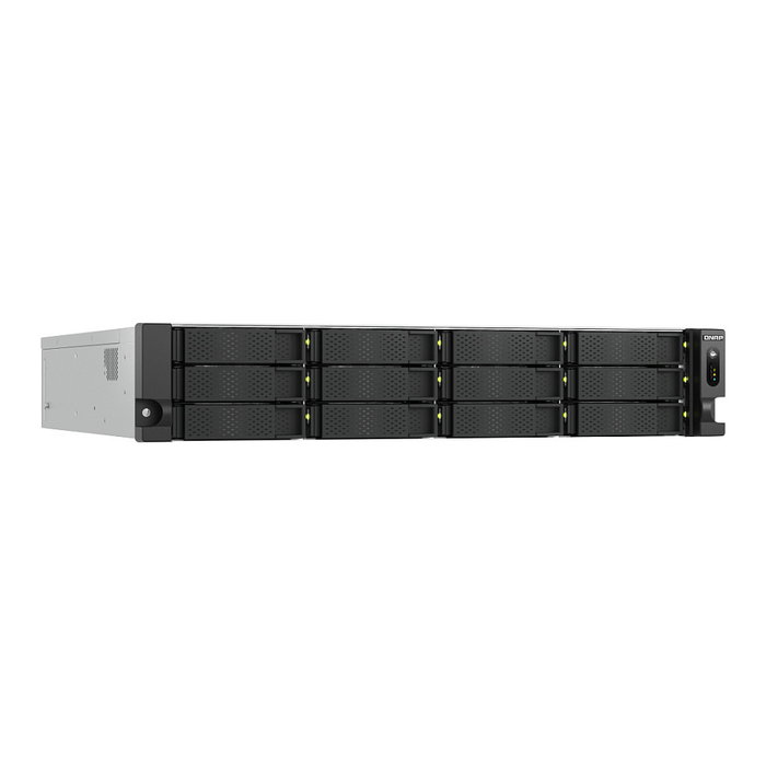 QNAP TS-h1277AXU-RP-R5-16G NAS de 12 bahías 2U para Rack, AMD Ryzen 5 Pro 7645 6 Núcleos, 16 GB DDR5, Sin Unidades, QuTS hero QNAP TS-h1277AXU-RP-R5-16G NAS de 12 bahías 2U para Rack, AMD Ryzen 5 Pro 7645 6 Núcleos, 16 GB DDR5, Sin Unidades, QuTS hero